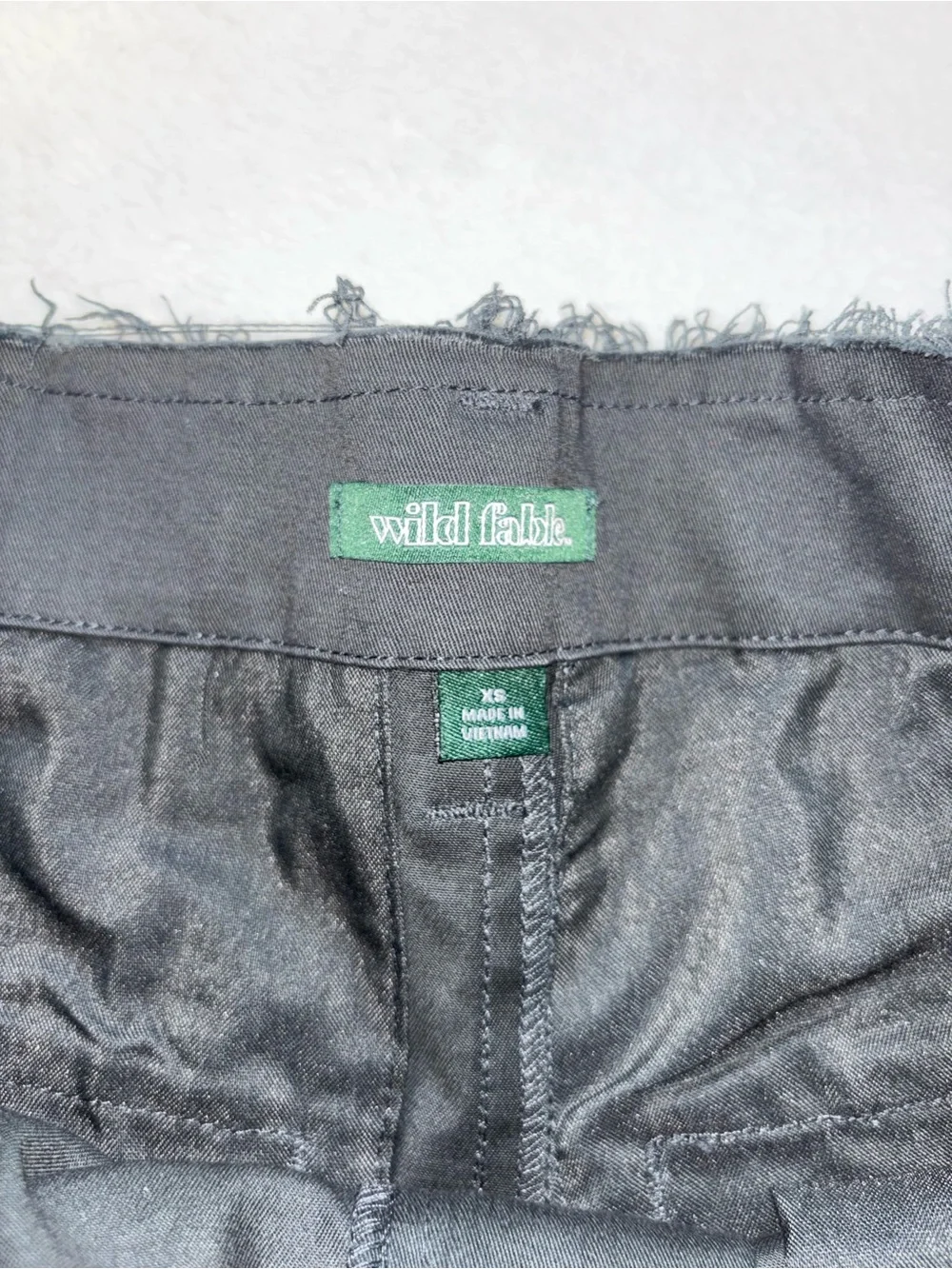 Wild Fable Women's Dark Gray Mid-Rise Chino Pants - Picture 5 of 7